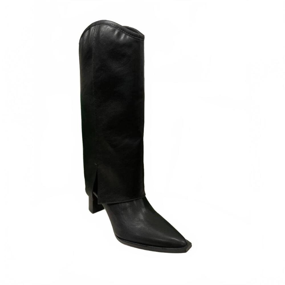 NEW MATISSE women's walker fold over boots in black - Picture 4 of 6